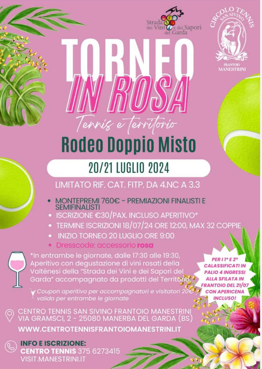 Torneo Tennis in rosa Manestrini