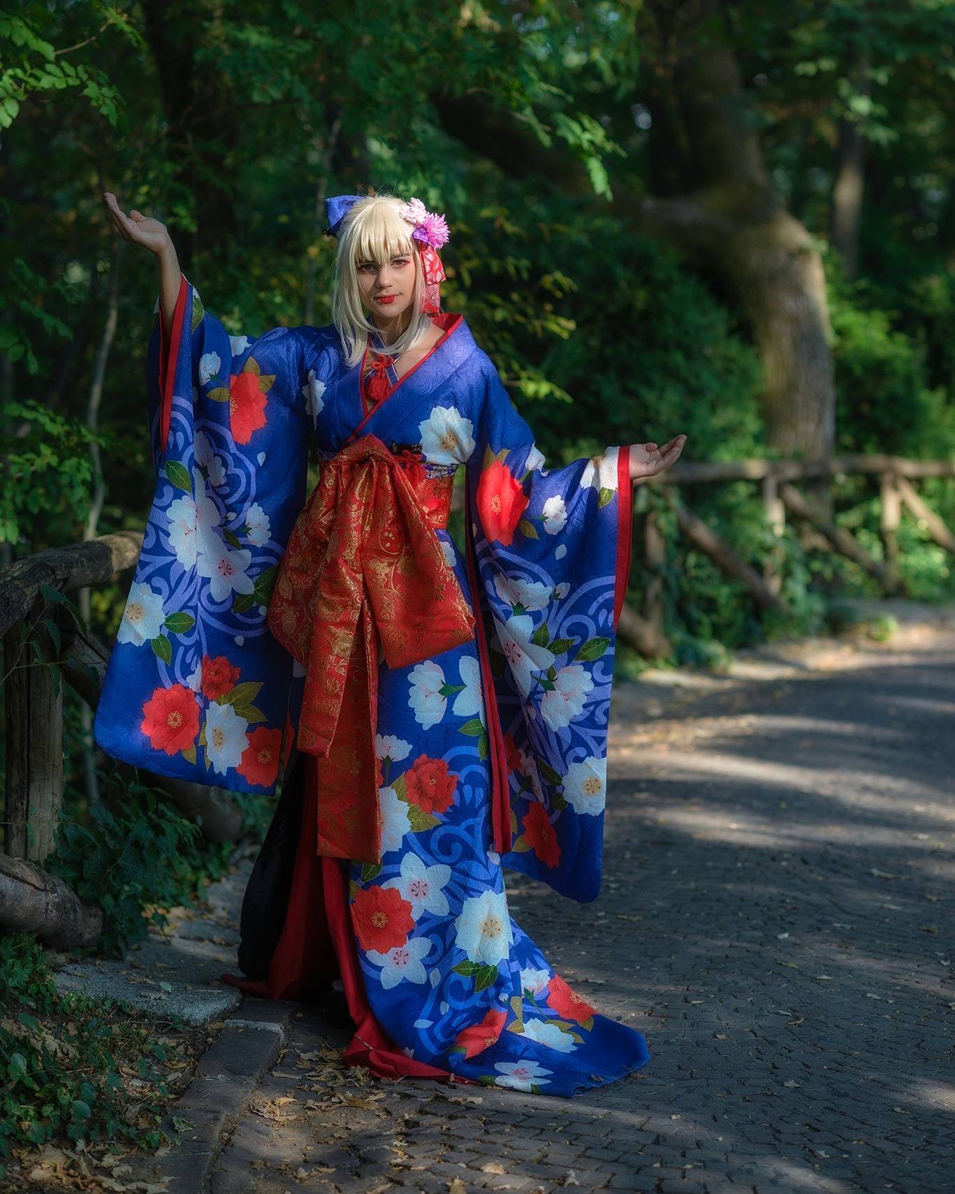 Valeggio: Cosplay im Parco Giardino Sigurtà