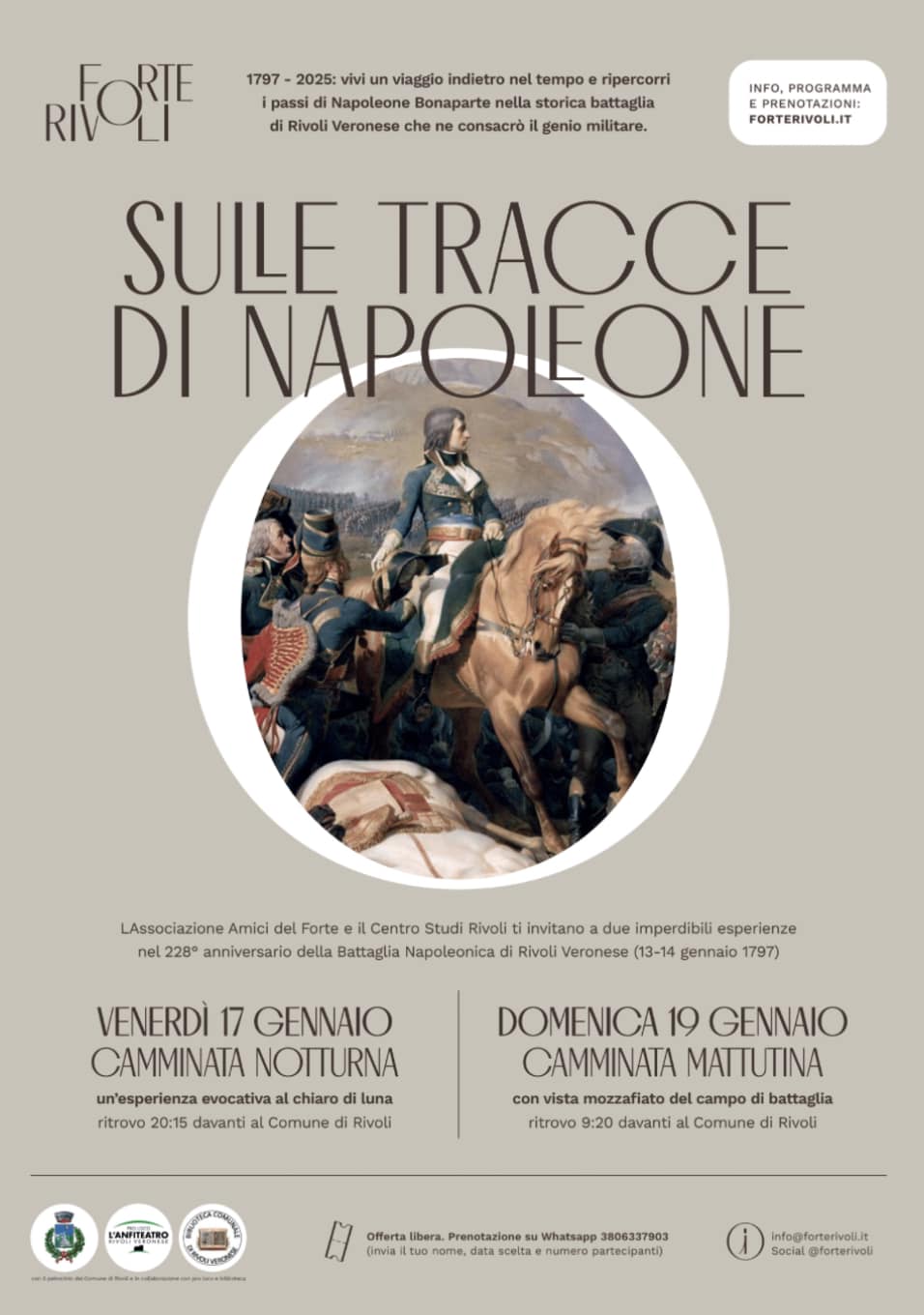 „Auf den Spuren von Napoleon“ in Rivoli